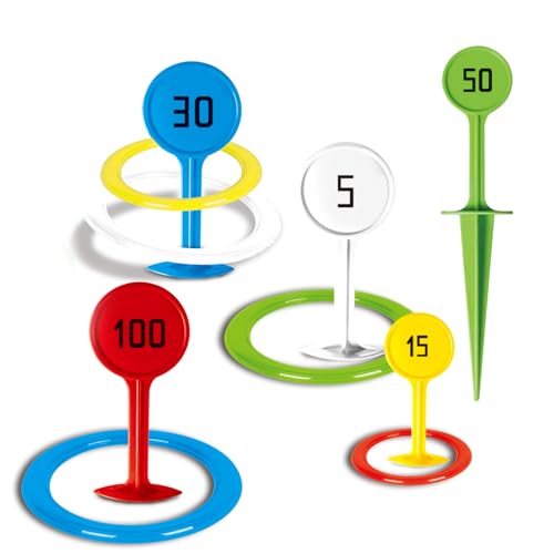 Rings for Ring toss, Outdoor Sports Grassland Game Ring toss, Beach Games, Outdoor Toys for Children, Christmas Halloween, Thanksgiving Gifts.