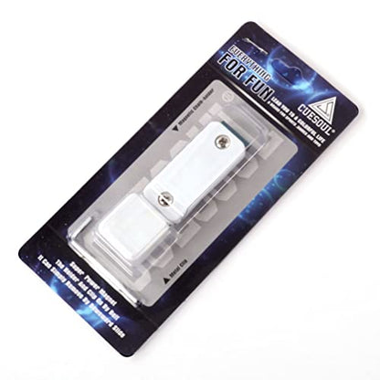 CUESOUL Billiards Magnetic Pool Cue Chalk Holder for Billiard Belt Clip - color: White