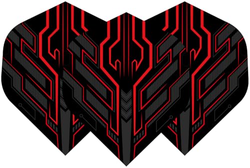 Dart Flights 105 Pieces (35 Unique Sets), 100 Micron PET, Universal Fit for Aluminum & PVC Shafts, for Steel & Soft Tip Darts, Premium Tournament Quality with 7 Designs