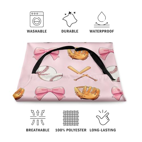 Castle Fairy Boy Soccer Kitchen Apron - color: Baseball Pink
