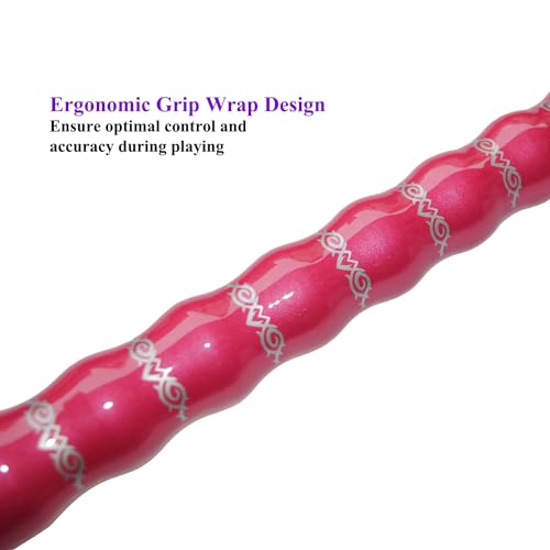 58" Pool Cue Stick,13mm 2-Piece Maple Hardwood Ergonomic Design Billiard Cues Kit,19/20/21oz - color: Rose, style: 19oz