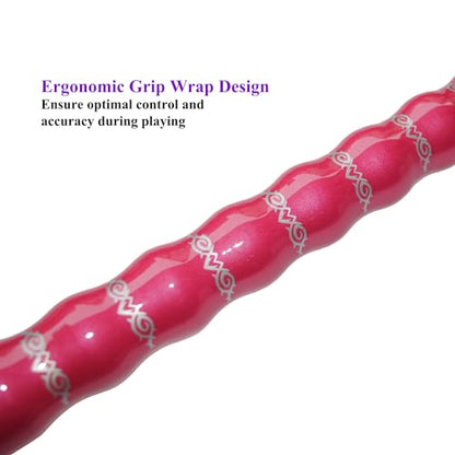 58" Pool Cue Stick,13mm 2-Piece Maple Hardwood Ergonomic Design Billiard Cues Kit,19/20/21oz - color: Rose, style: 20oz