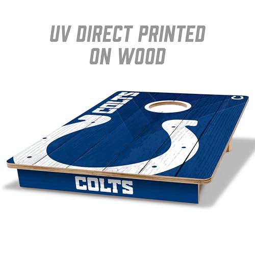 YouTheFan NFL 2’ x 3’ Wood Cornhole Game
