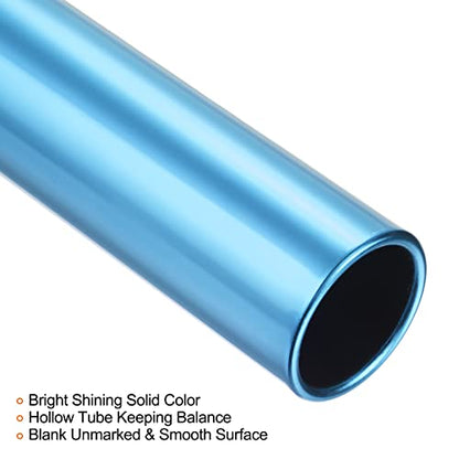 PATIKIL Relay Track Baton, Aluminum Alloy Tube Field Running Race Stick for Outdoor Athletics Sport Game Tool - color: Blue