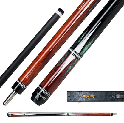 Carbon Fiber Pool Cue,11.8mm/12.5mm Low Deflection Cue Stick,Professional Pool Stick with Case - color: X4, size: 11.8mm