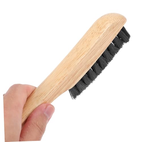 Generic Portable Pool Table Brush with Dense Bristles for Felt Cleaning Gentle and Billiard Table Sweeper Practical Rail and Cushion Cleaner for Billiard Club Supplies
