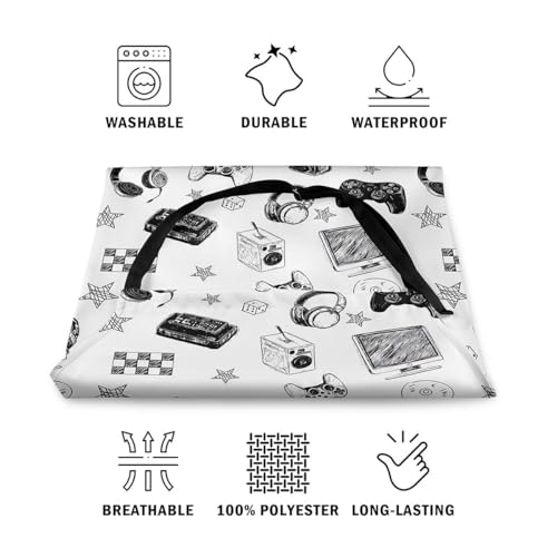 Castle Fairy Basketball Kitchen Apron - color: Gamepad Grey