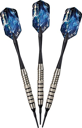 Viper Silver Thunder Soft Tip Darts - size: 18 Grams, style: 5 Knurled Bands