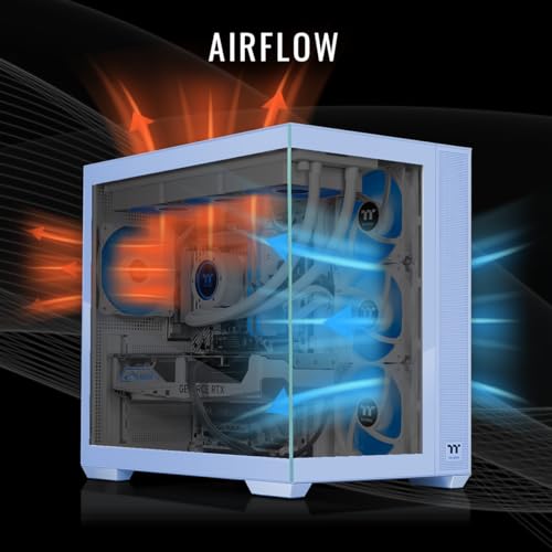 Thermaltake LCGS View i1470TH-380 Gaming Desktop (Intel® Core™ i9-14900KF, ToughRam 32GB DDR5 6400MT/s RGB Memory, NVIDIA® GeForce RTX™ 5070 Ti, 2TB NVMe M.2, WiFi, Windows 11) V38H-Z790-57T-LCS - size: 14900KF, style: 5070Ti