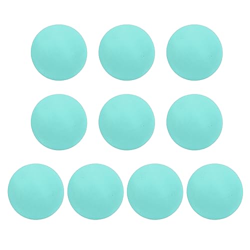 Drfeify EVA Foam Balls, 10pcs 65mm Soft Practice Balls with High Hit and Abrasion Resistance for Indoor Outdoor Training, Kids and Pets Play - color: Lake Blue