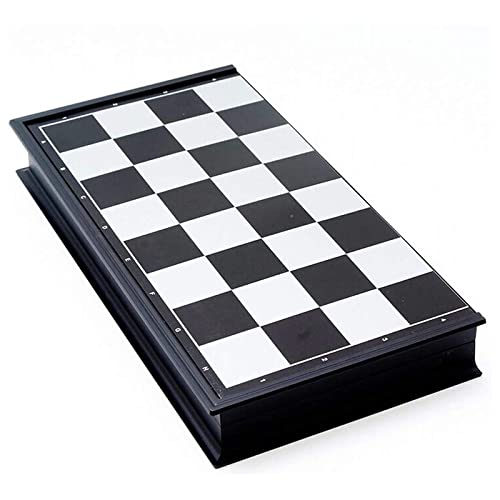 Magnetic Travel Chess Set 10 Inches with Folding Chess Board Educational Toys for Kids and Adults - size: 10"