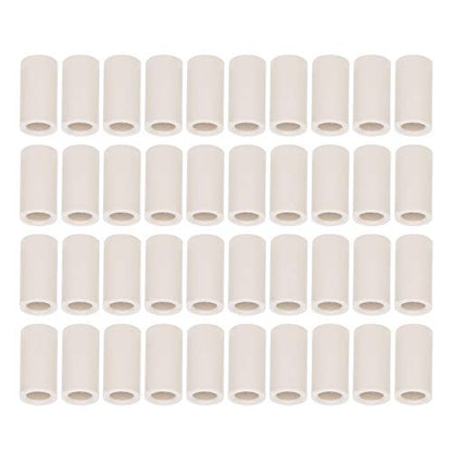 40Pcs Fiber Billiards Stick Pool Cue Ferrules Tubes Replacement Parts Repair Accessories Leisure Sports Game Room Cue Ferrule Pool Replacement Kit Stick Ferrules Kamui - size: 13MM 1 inch