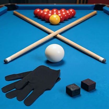 4 Pcs Billiard Pool Gloves, 3 Fingers Billiards Glove, Pool Glove Left Hand, Breathable Elastic Universal Cue Sports Gloves for Women or Men Left and Right Hand