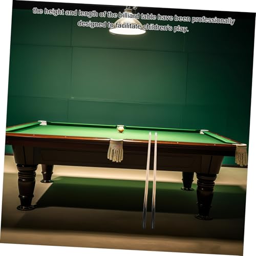 KESYOO 24.8 Inch Children's Billiards Cue Stick Maple Wood Short Pool Cue for Boys and Girls Billiards Accessories for Home Use for Beginners and Tight Spaces