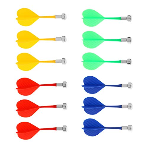 12 Pieces/Pack Safety Replacement Magnetic Darts Mix Color