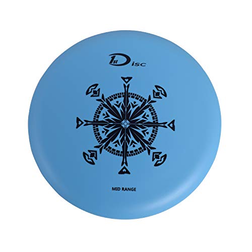 Starter Disc Golf Set - Golf Discs Set - Includes Blue 1 x Starter Disc Golf Bag, 2 x Fairway Driver, 2 x Midrange Disc, 2 x Putt & Approach