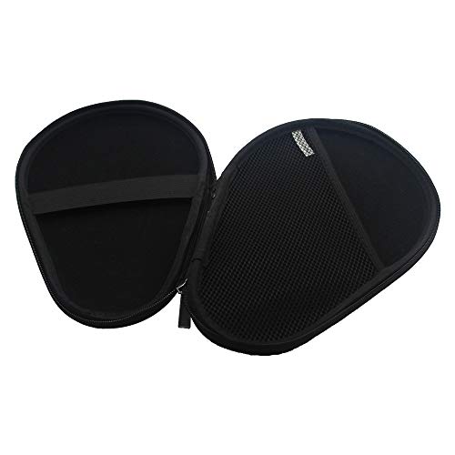 Professional Ping Pong Paddle Hard Case | PROTECT YOUR PADDLE | Table Tennis Paddle Hard Case | Table Tennis Racket Case | Hard Shell | Water Resistant - color: Black Matte Fiber