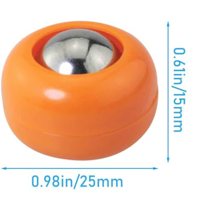 16PCS Mini Shuffleboard Replacement Curling Accessories Red Blue Yellow Orange 4 Each 1x 0.55 inch Pool Bowling Curling Ball Accessories Tabletop Equipment Roller Set