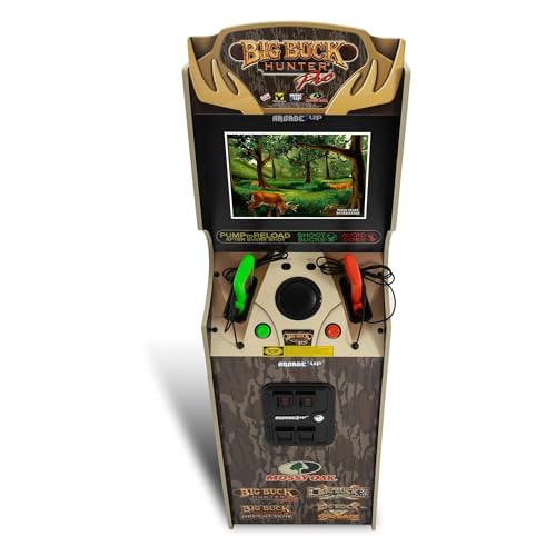 ARCADE1UP Big Buck Hunter Mossy Oak Deluxe Arcade Machine