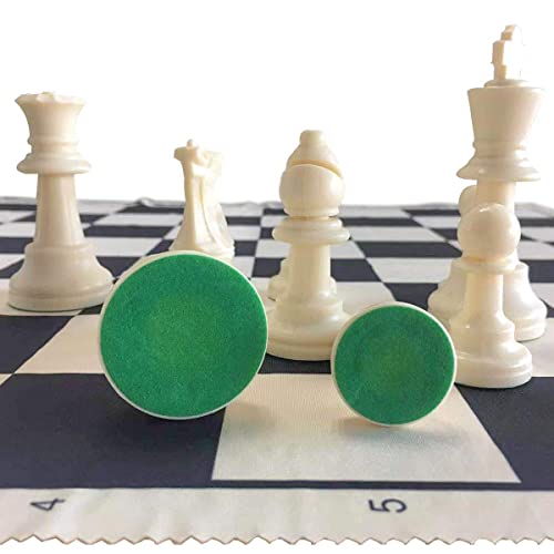 HOLYKING Portable Compact Travel Chess Set 15.7'' No-Wrinkle Fabric Chessboard, Rollup and Easy Carry, Lightweight Chess Game for Kids Adults Beginners - size: 15.7 Inches
