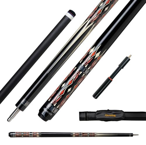 Carbon Fiber Pool Cue,11.8mm/12.5mm Low Deflection Cue Stick,Professional Pool Stick with Case - color: MK4+Extension, size: 11.8mm