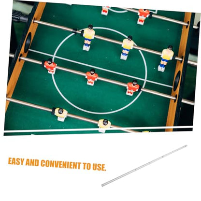 BESTonZON Table Soccer Rod Metal Operation Pole for Foosball Table Accessory Durable and Easy to Assemble Football Machine Handle Compatible with Soccer Tables