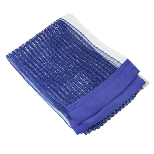 uxcell Nylon Table Tennis Replacement Net w Pull String 170 x 14.5cm Dark Blue
