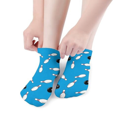 5 Pairs Women’s Low Cut Ankle Socks, Soft Athletic No Show for Running Yoga Daily Wear - color: Picture (15)