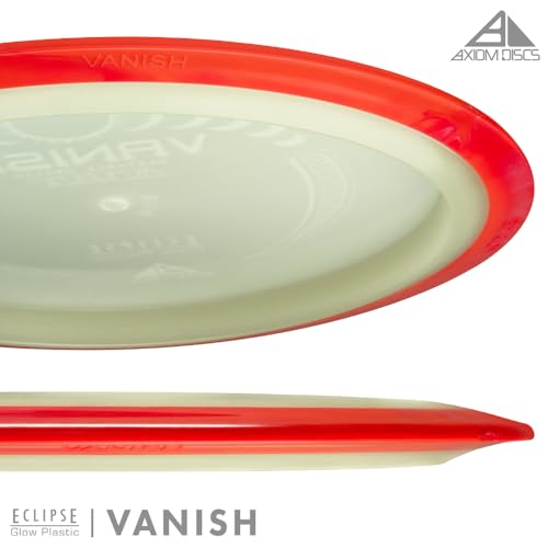 Axiom Discs Eclipse Glow 2.0 Vanish Disc Golf Distance Driver (Colors May Vary) - size: 170-175g