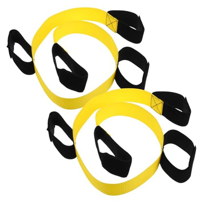 UKCOCO 2Pcs Legged Race Bands for Adults Team Building Games for Carnival Field Day Backyard Parties Outdoor Fun Enhance Teamwork Interaction