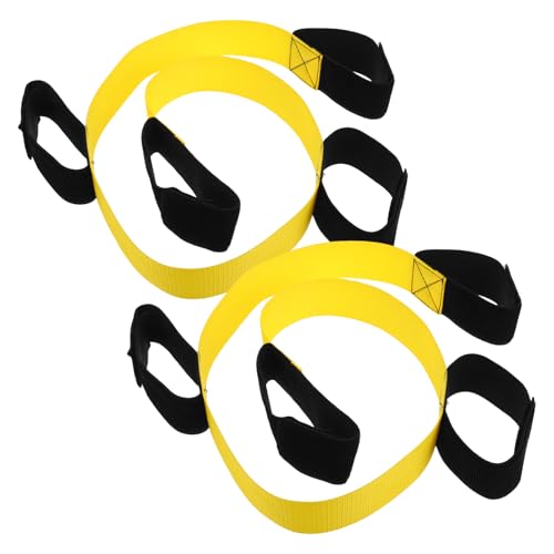 UKCOCO 2Pcs Legged Race Bands for Adults Team Building Games for Carnival Field Day Backyard Parties Outdoor Fun Enhance Teamwork Interaction