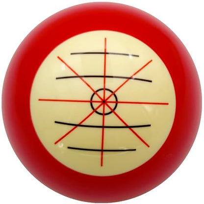 Billiards Cue Ball with Pool Glove & Guide | 2-1/4" Training Pool Balls & Accessories for Practice, Pool Balls Billiard Set