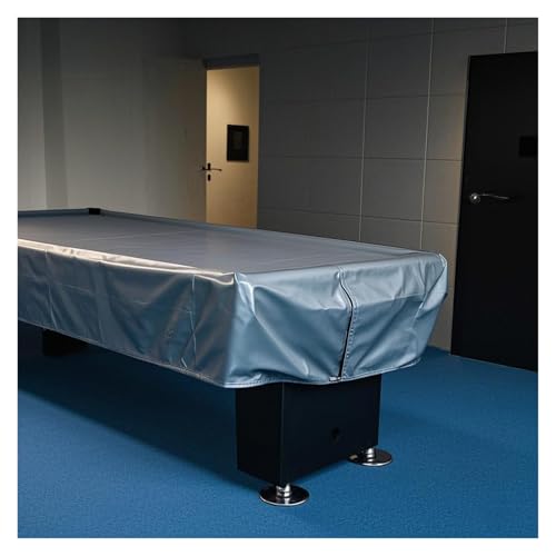 7/8/9/10/12FT Waterproof Pool Table Cover - Dust-Proof Protector with Elastic Corners for Indoor/Outdoor Billiard Tables(8FT) - size: 8FT