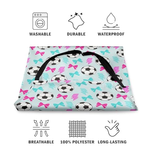 Manfei Volleyball Kids Kitchen Apron - color: Pink Blue