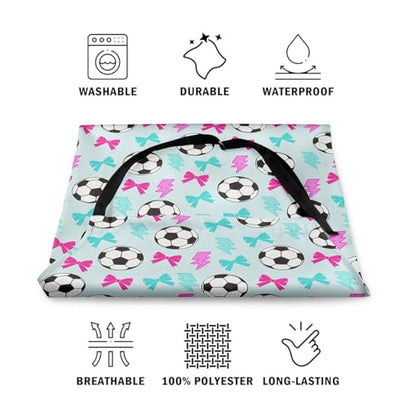 Manfei Volleyball Kids Kitchen Apron - color: Pink Blue