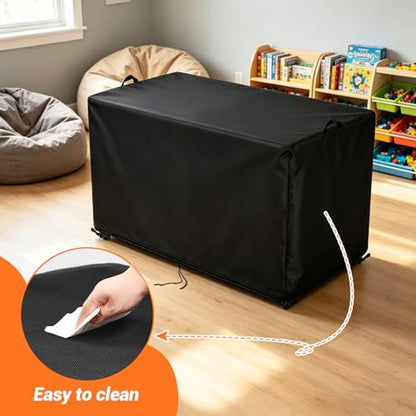 Air Hockey Table Cover Dustproof Table Top Air Hockey Cover for Home Game Room - size: 59.5"L x 28.5"W x 35"H