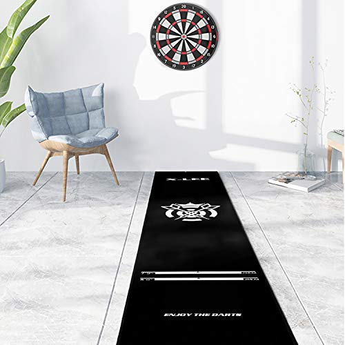 WL&ALLEN Professional and Cool Dart Mat Non Slip - color: black