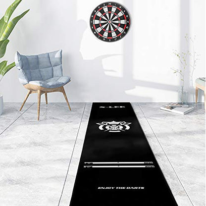 WL&ALLEN Professional and Cool Dart Mat Non Slip - color: black