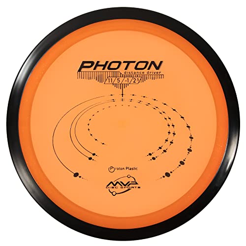 MVP Disc Sports Proton Photon Disc Golf Distance Driver (Colors May Vary) - size: 165-170g