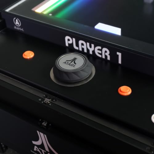 Atari Pong® Mechanical Table Home Edition – Electromechanical Coffee Table Arcade Game with LED Score Display, Hide-Away Controls, Spinner Dials, Retro Sounds – Official Atari Pong® Recreation