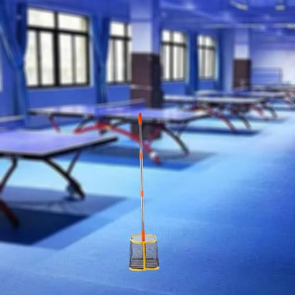 Pingpong Balls Retriever, Collector, Ball Retrieval Tool,up 150 Balls,Table Tennis Pick up,Storage Cage for Gym,Training Tool