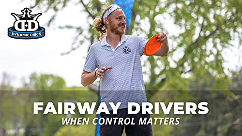 Dynamic Discs Prime Burst Maverick | Beginner Fairway Disc Golf Driver | Understable to Straight Flight | Controllable & Versatile Disc Golf Fairway | 170g + | Stamp & Pattern Will Vary - color: Blue