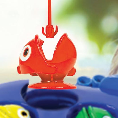 Ambassador Games: The Fishing Game - Classic Animated Arcade-Themed Game, Use The Rod to Catch Spinning & Chomping Fish, Kids Ages 3+, 2-4 Players - style: Fishing