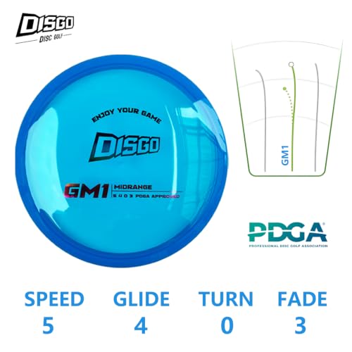 DISGO Disc Golf Disc Set- 170-178g Glow-in-The-Dark Disc | Putter, Midrange, and Driver | Professional Golf Discs for Outdoor Games & Competition PDGA Approved - color: CR SET