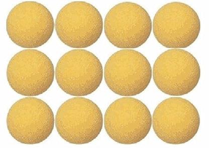 Tornado Official Foosballs Tournament Table Soccer Balls - Made in The USA - Commercial Quality - Play Like The Pros - color: Yellow, size: 12 Balls