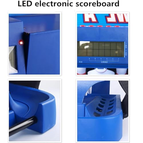 Home Bowling Alley Game with LED Electronic Scoreboard, Automatic Reset, Lighting & Sound Effects - Interactive 2 Player Bowling Fun for Family & Friends - size: 2m