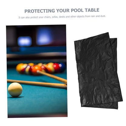 Splashproof Heavy-Duty Billiard Pool Table Cover Tear-Resistant Protective Cloth for Indoor Outdoor Use Lightweight Air Hockey Table Accessory