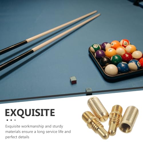 Alasum Billiard Cue Screws Extension Rod Screws Pin Number Pool Cue Billiard Cue Extension Screw Pool Cue