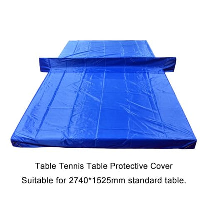 Waterproof Table Tennis Cover Indoor Universal Heavy Duty 274x152.5cm (108x60 in) Ping Pong Table Cover Fits Folding and Flat Tables