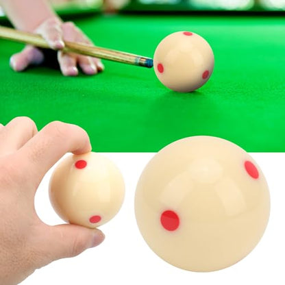 1pc Cue Ball Snooker Pool Cue Ball Billards Ball Training Cue Ball Redpoint Billiard Ball Pool Table Accessories Billiard Accessories